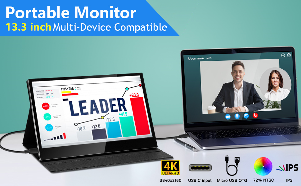 Ultra-thin one integrated frame monitor S14ec-1